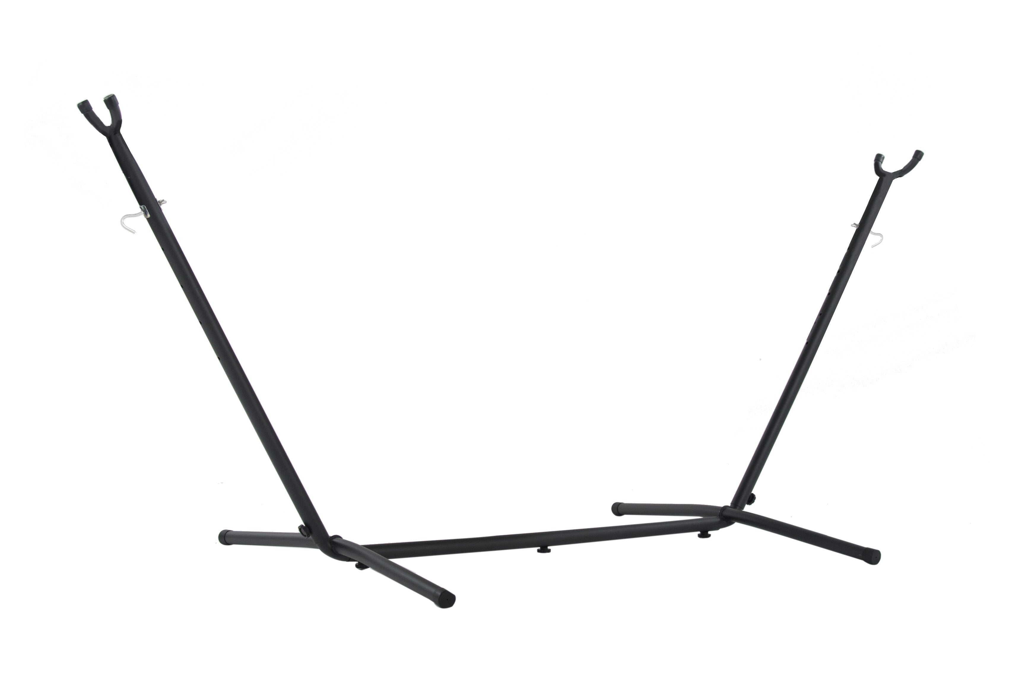 Universal Hammock Steel Stand (9ft/280 cm) Charcoal