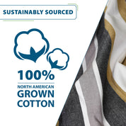 Double Cotton Hammock with Metal Stand Combo (250cm) Desert Moon