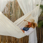 Brazilian Style Cotton Hammock - Desert Moon