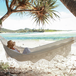 Brazilian Style Cotton Hammock - Double Deluxe