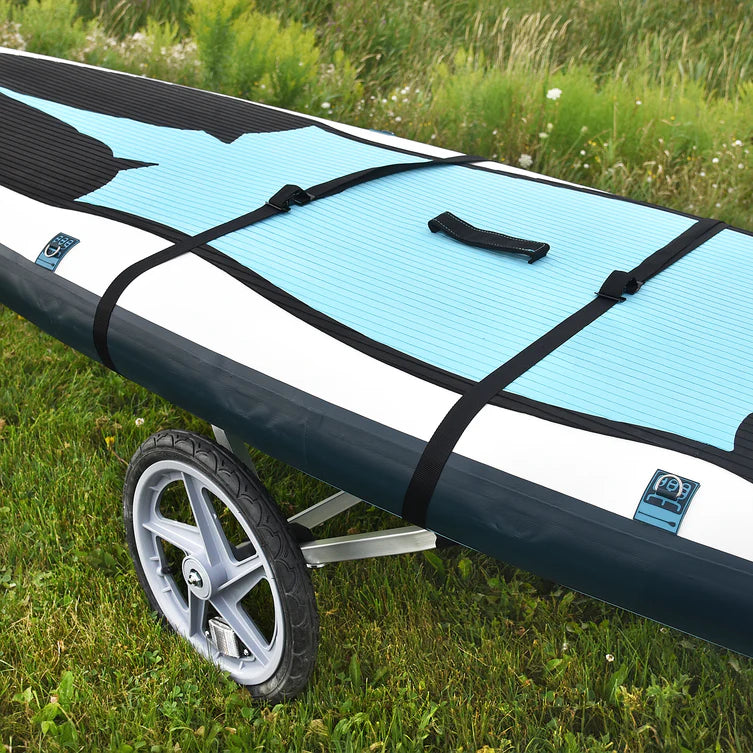 Wike Surf, SUP, Kayak & Canoe Cart - includes Ultra-Lite Smart Stick Tow Bar